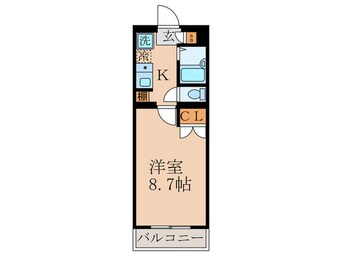間取図 クロ－バ－36