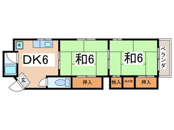 間取図 ロイヤルハイツ