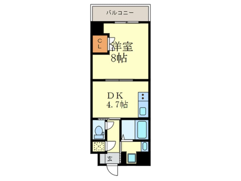 間取図 Solare鴨川