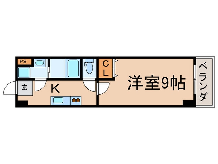 間取り図 エリーフラッツ桂南
