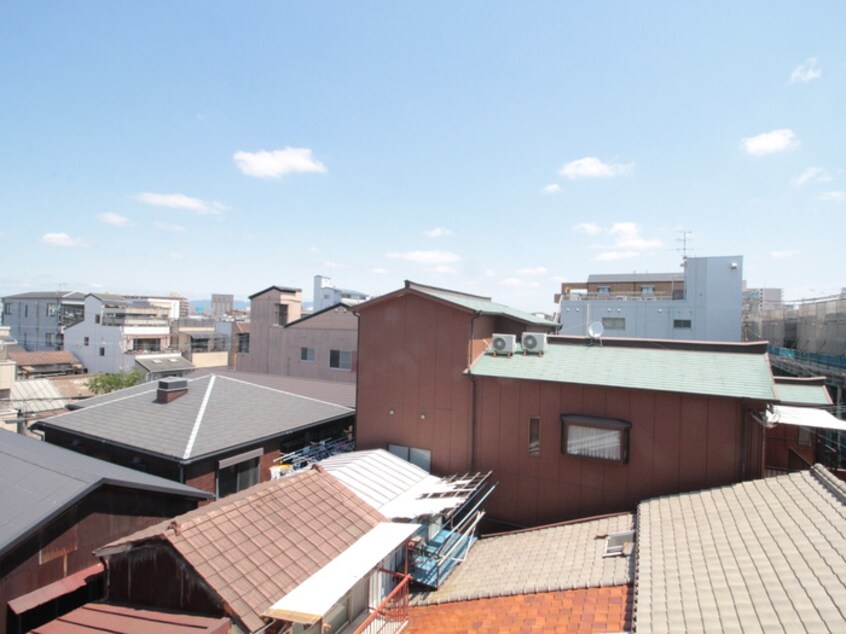 室内からの展望 長井ハイツ淡路