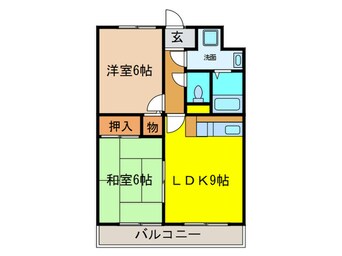 間取図 コ－ポサラ－ム