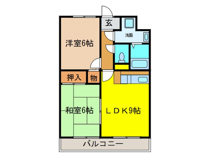 間取り図 コ－ポサラ－ム