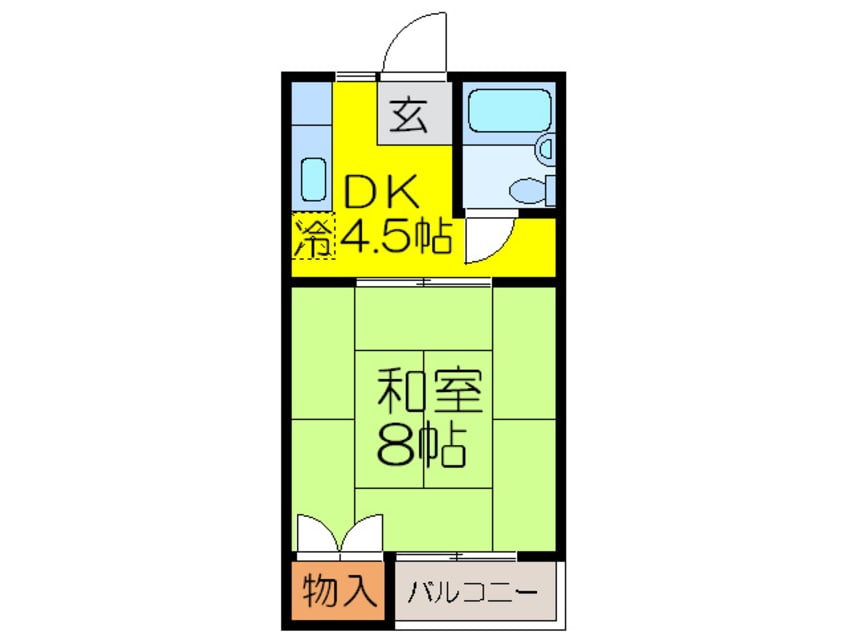 間取図 ｺ-ﾎﾟ大垣