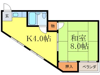 間取図 ｺ-ﾎﾟ大垣