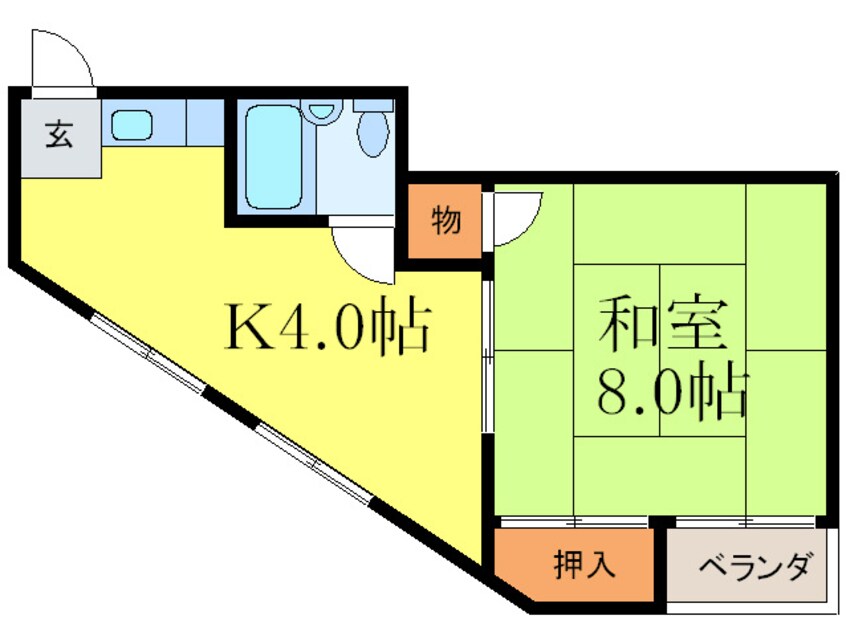 間取図 ｺ-ﾎﾟ大垣