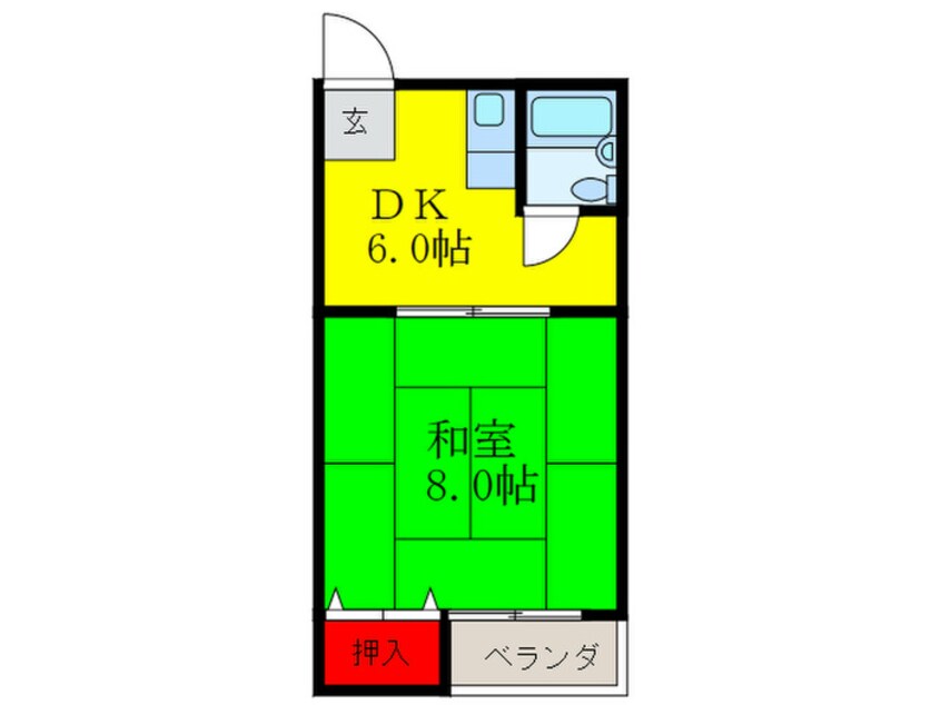 間取図 ｺ-ﾎﾟ大垣