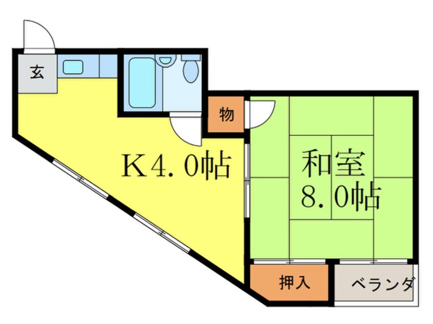 間取図 ｺ-ﾎﾟ大垣