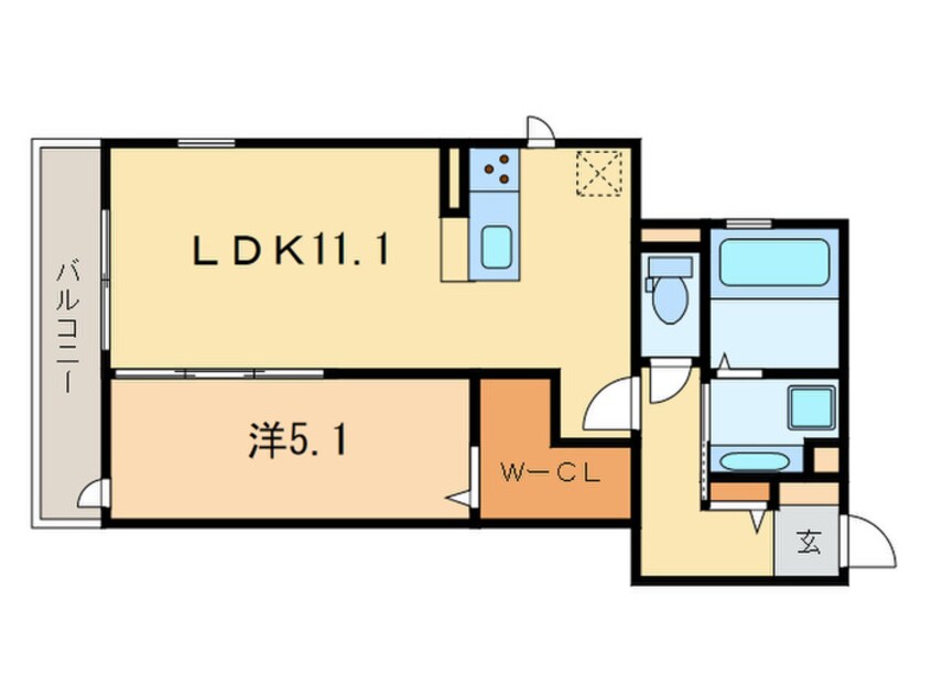 間取図 マルベリー甲南山手