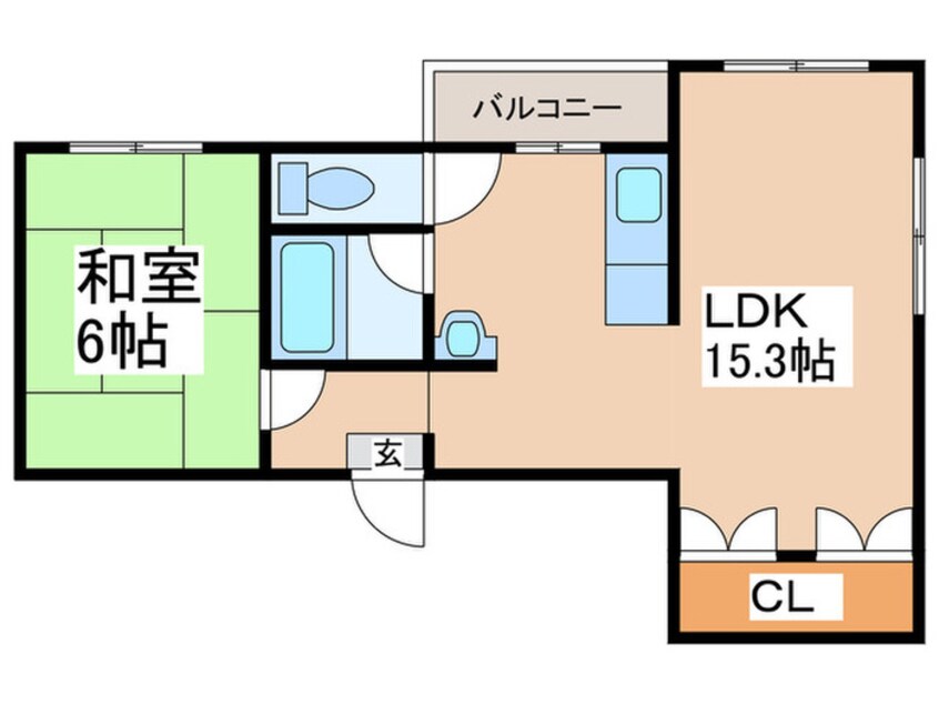 間取図 ノーブル国分