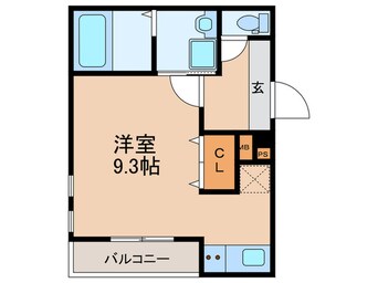 間取図 フジパレスＪＲ淡路駅東