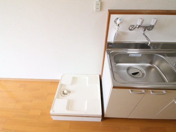 洗濯機置場 シティ ヴィラ法然院