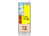 ガーデンプランツ 1LDKの間取り