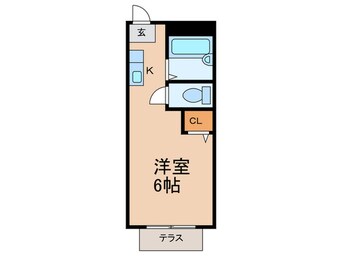 間取図 コーポアイリス