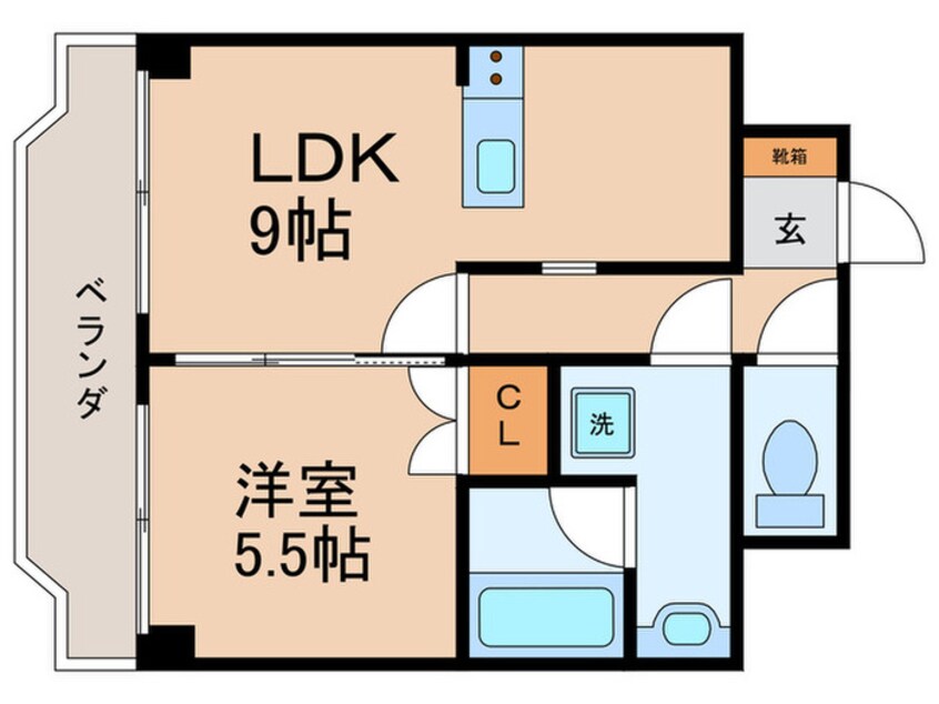 間取図 コリンノルド