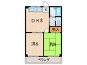 メゾンおかもとの間取図