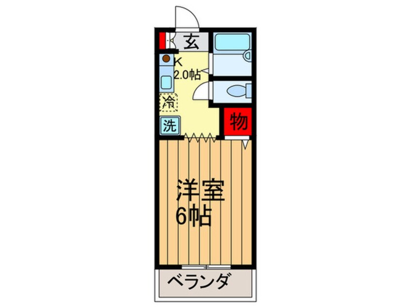 間取図 スタ－ブル