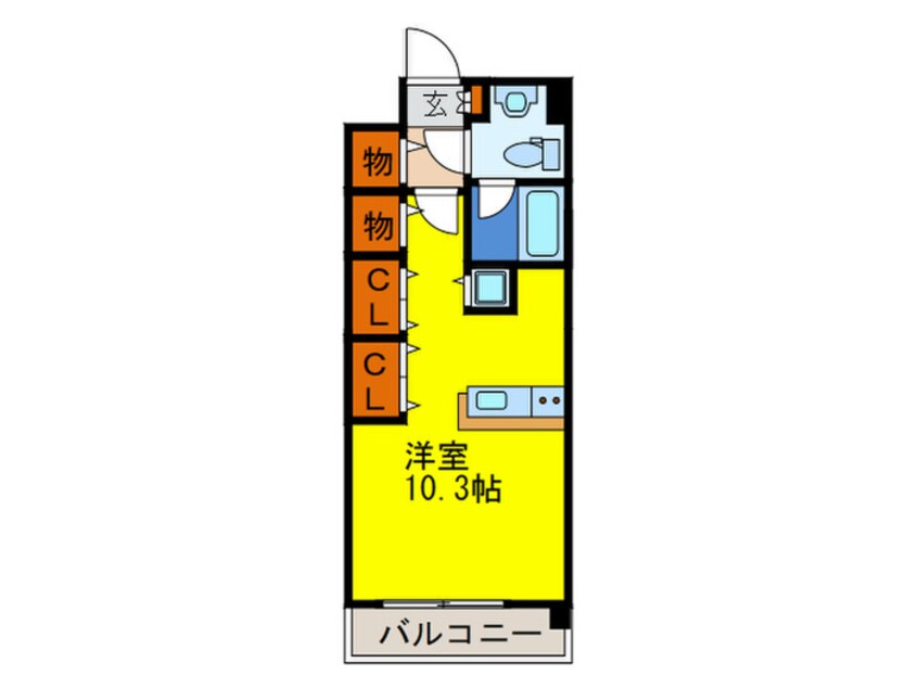 間取図 Tinggal　Court