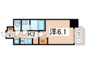 ｱｸｱﾌﾟﾚｲｽ天王寺Ⅱ(705)の間取図