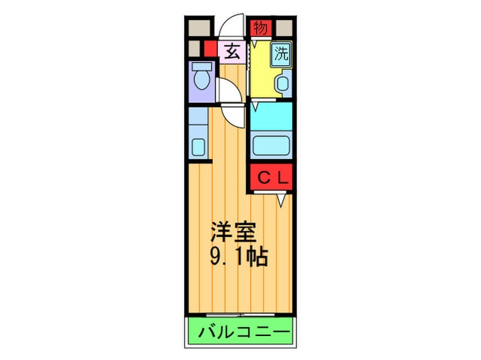間取り図 ヤワタヤビルディング