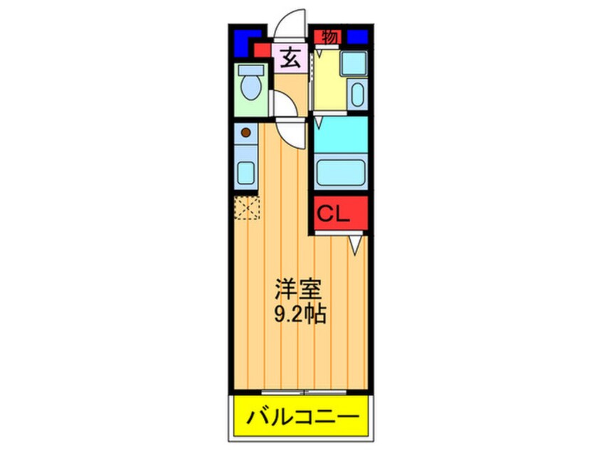 間取図 ヤワタヤビルディング
