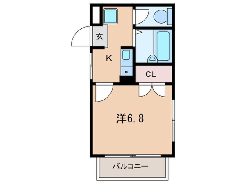 間取図 ラスペランザ須磨