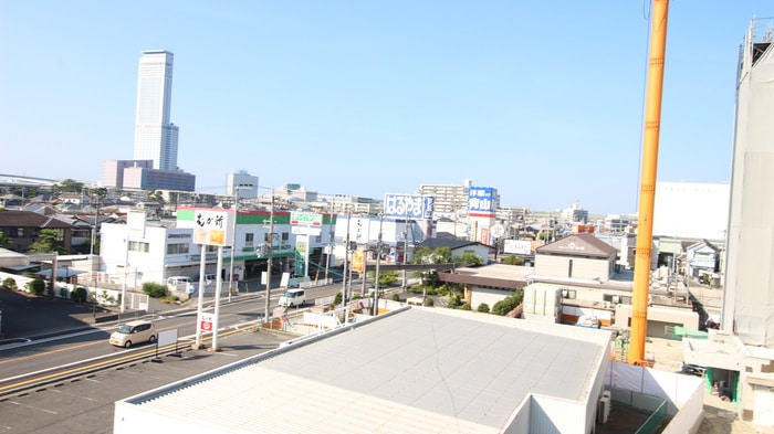 室内からの展望 ウインズ１２号館