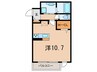 パルスミノール 1Rの間取り