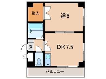 間取図 グランドシャトー天文町