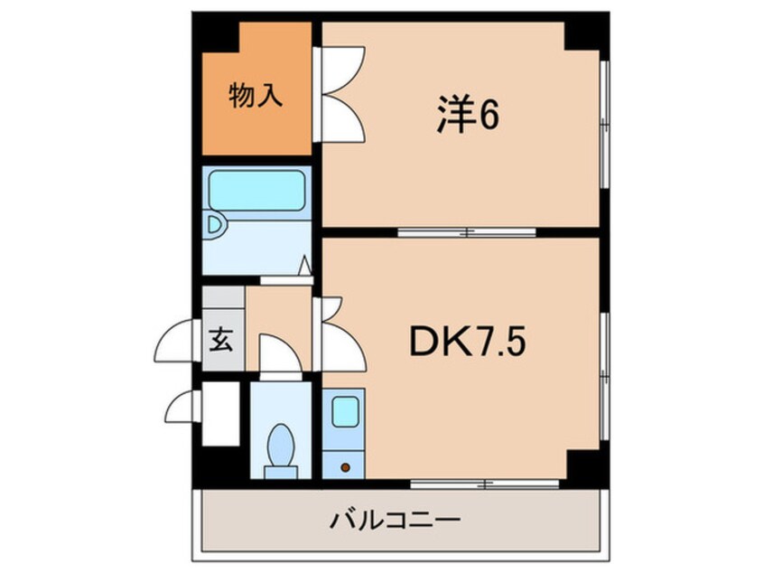 間取図 グランドシャトー天文町