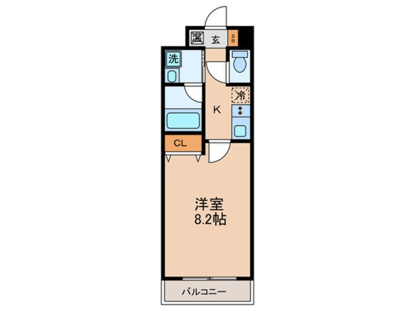 間取図 ボナレテラ吉文字