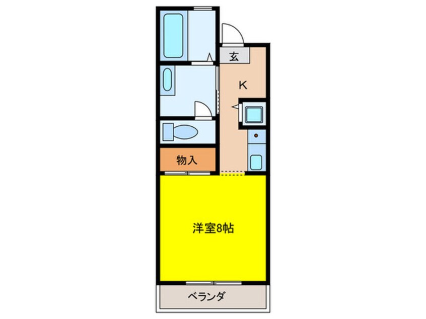 間取図 プルミエールⅠ