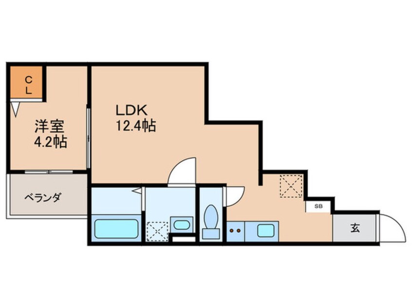 間取図 フィノ森小路