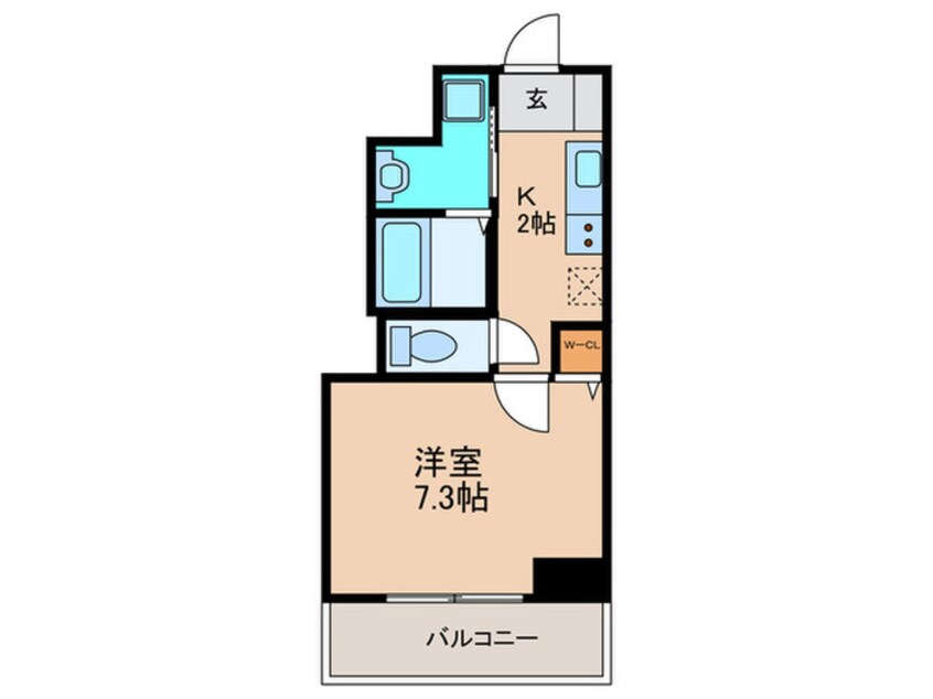間取図 エスコート中津
