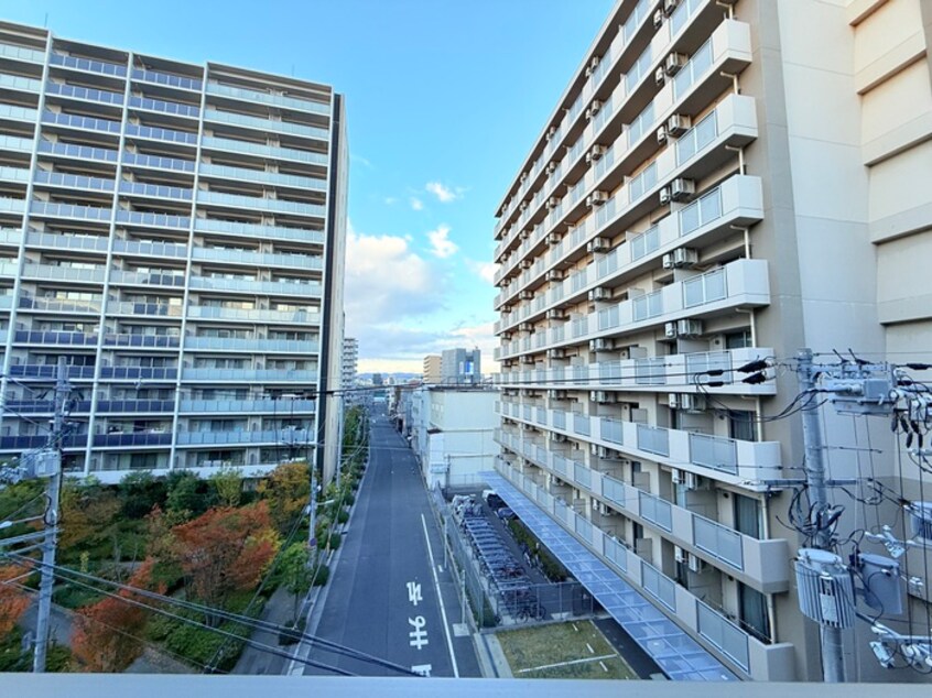 室内からの展望 エスコート中津