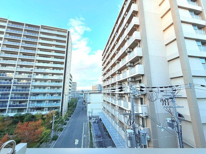 室内からの展望 エスコート中津