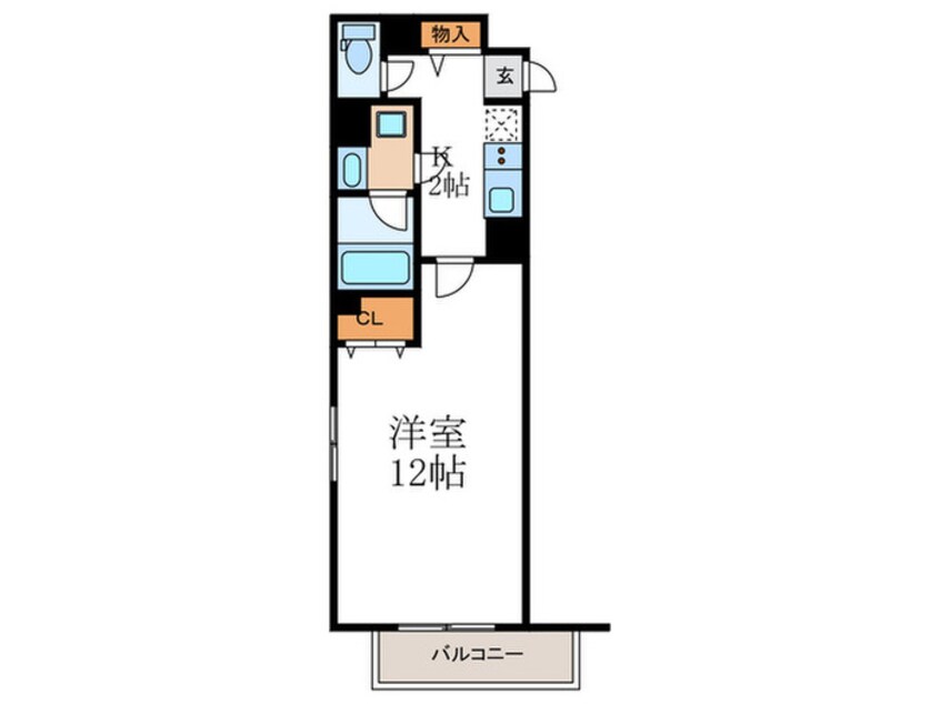 間取図 ＶＩＡ花見小路