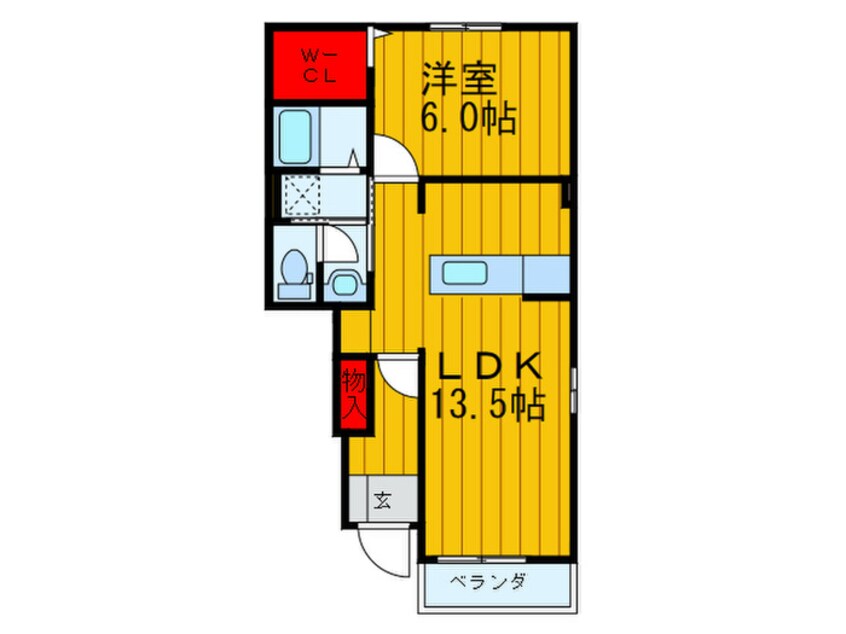 間取図 プラシード　グランツⅠ