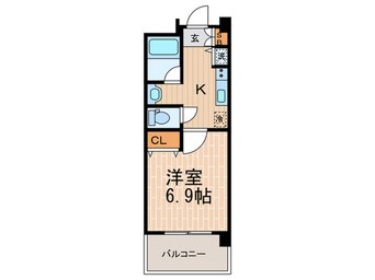 間取図 アプリーレ西宮武庫川