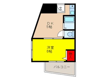 間取図 レジデンスヘルムⅡ