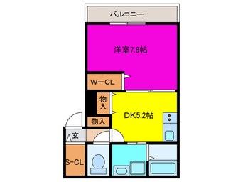 間取図 Ｆｅｌｉｚ加守