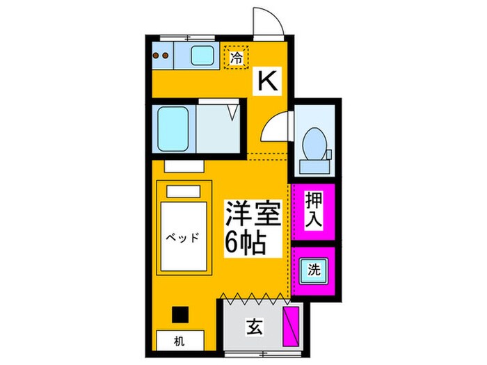 間取り図 La Chance瓢箪山Annex