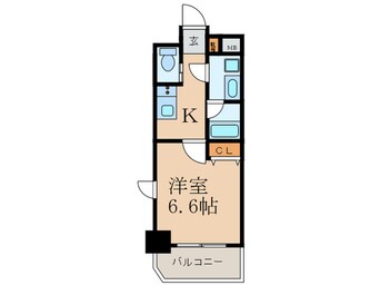 間取図 アリビオ江坂垂水町
