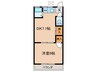 小桜マンション 1DKの間取り