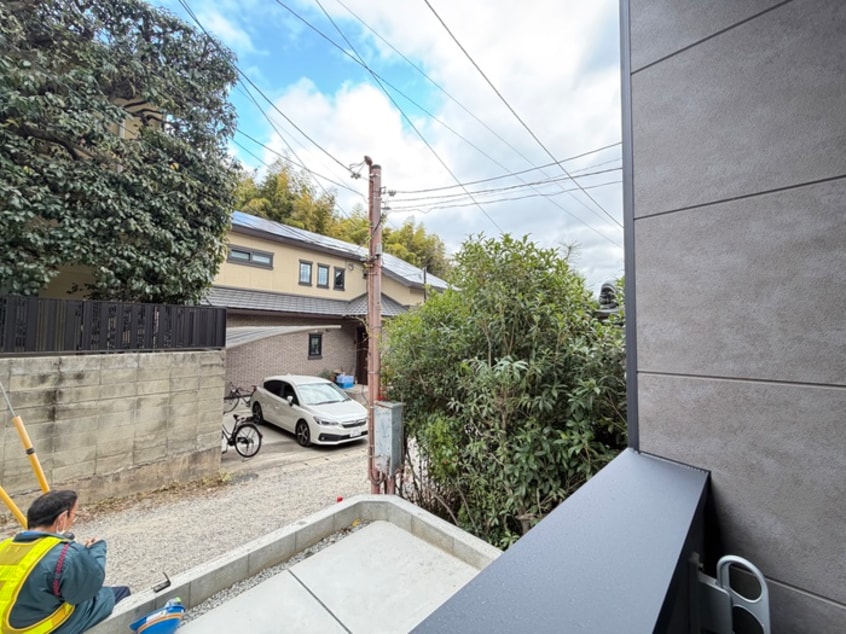 室内からの展望 ボヌール太秦