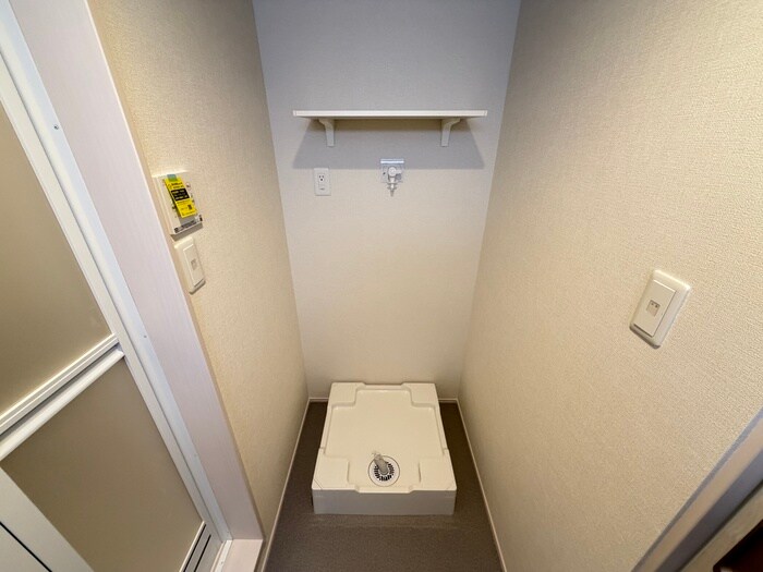 洗濯機置場 ボヌール太秦