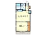 フロ－ラ西宮北口 1LDKの間取り