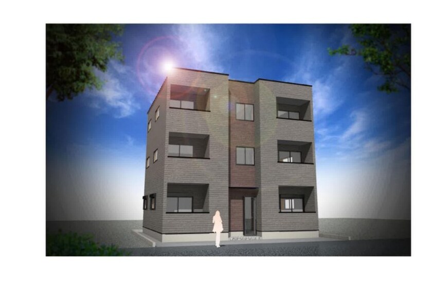 完成予想図 ハーモニーテラス花園寺ノ内町