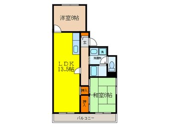 間取図 シャンボールメゾン曽根