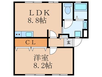 間取図 ア－バン宮の前